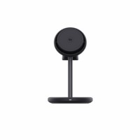 Station de charge sans fil 3-en-1 PowerQi pour appareils, chargeur magnétique pliable de la taille d'une paume, support de charge 25W en aluminium pour iPhone