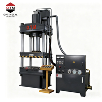 Machine de frappe et de bordage de pots en aluminium 200T Presse hydraulique à quatre colonnes Contrôle PLC Traitement multifonctionnel des tôles