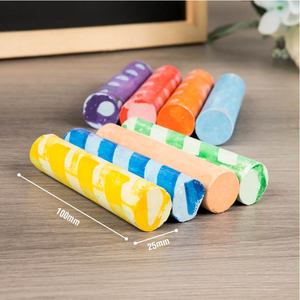 4 PCS Jumbo Washable Bulk Chalk Non-Toxic Sidewalk Chalks chalk marker jumbo Set for Art Play, For Toddler Outdoor Activities - Product Image 5