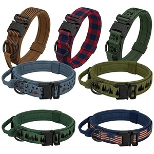 <span class=keywords><strong>Collar</strong></span> Táctico Ajustable para Perro de Alta Resistencia con Asa y Hebilla Cobra, <span class=keywords><strong>Collar</strong></span> Táctico para Perro con Liberación Rápida con una Sola Mano - Product Image 2