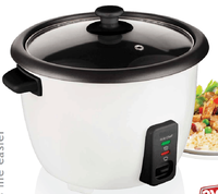 Penanak Nasi Mini Elektrik Berkualitas Tinggi 1.1-2L Stainless Steel, Fitur Auto Keep Warm & Auto Cook, Portable, Dilengkapi Gelas Takar & Pengaduk