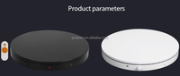Télécommande électrique 360 degrés présentoir plateau tournant vitesse de charge rapide accessoire de qualité commerciale