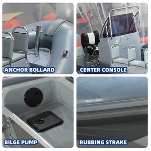 Gommone Oceanico Rib700 di Lusso Personalizzabile con Sterzo Idraulico, Consolle Centrale, Scafo in <span class=keywords><strong>Vetroresina</strong></span> e Motore Fuoribordo - Product Image 4