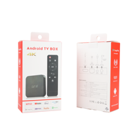 Personnalisé OEM Android 10 mini TV Box 2GB 16GB Allwinner H313 Quad Core 4K Smart TV BOX Wifi OTT tvbox