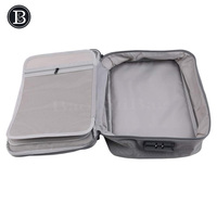 Boîte de rangement de documents antichoc, sac de rangement de documents à plusieurs couches, boîte de finition avec serrure pour certificat de grand nombre