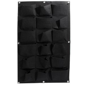 Maceta colgante vertical de tela para Exteriores de 12 bolsillos personalizada, bolsas de cultivo, bolsillo de fieltro para colgar en la pared para jardín y uso doméstico - Product Image 4