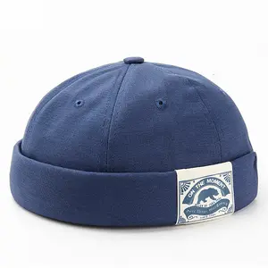 Berretto da Baseball di vendita caldo senza berretto senza tesa all'ingrosso del cappello da marinaio Docker personalizzato Bill