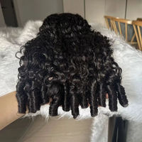 Perruque en cheveux humains vierges bouclés birmans 13x6 HD Lace Frontal sans colle pré-épilée avec cuticules alignées pour femmes noires – Vente en gros