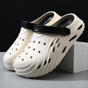 Sandalias Crocs para Hombre con Suela Gruesa para Aumentar la Altura, Antideslizantes, Transpirables, con Suela de EVA, para Playa y Uso en Exteriores de Verano - Product Image 4