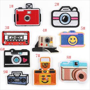 Retro Style Iron on Camera Embroidery Patch for Garment Decoration - Product Image 2