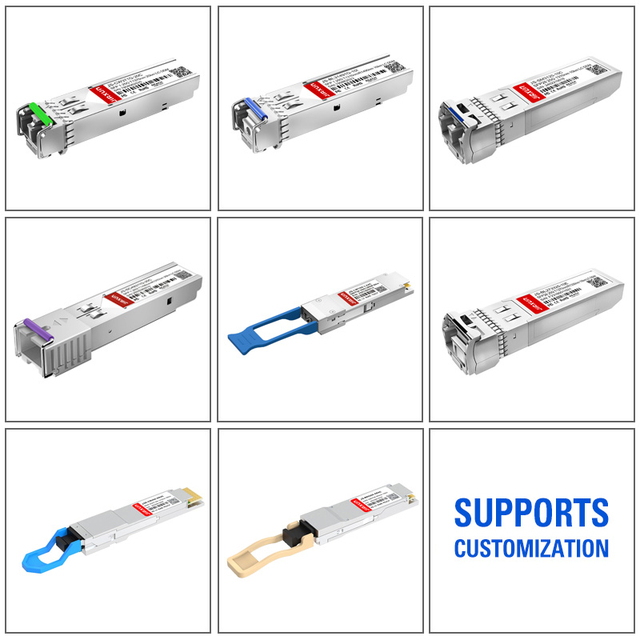 10/100/1000BASE-SX SFP Ethernet Module 850nm 550m Duplex LC MMF Optical Transceiver Used Optic Equipment Fiber Optic Equipment