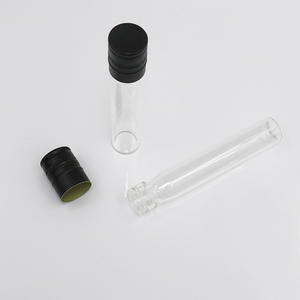 Tubes à essai en verre borosilicate de qualité alimentaire avec bouchon en plastique et aluminium, emballages pour boissons et alcool, bouteilles à liqueur - Product Image 3