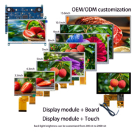 Pantalla LCD Android para señalización, reproductor con panel táctil PoE, alta luminancia, pantalla LCD de 10.1 pulgadas, módulo de pantalla LCD LVDS MIPI, pantalla H-DMI