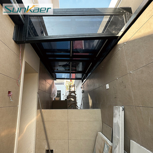 Cubierta de patio eléctrica OEM/ODM, pérgola de <span class=keywords><strong>techo</strong></span>, recinto moderno de <span class=keywords><strong>policarbonato</strong></span> en la azotea, garantía de 10 años, popular para uso en exteriores - Product Image 6