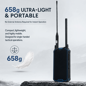 เครื่องตรวจจับโดรน 3 กม. 100MHz-6GHz 8000mAh พร้อมระบบแจ้งเตือน ตรวจจับการเคลื่อนที่ ติดตามตำแหน่ง และนำทาง แบบพกพา - Product Image 6