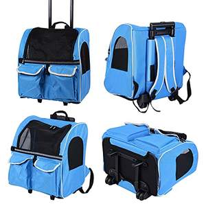 1 पैकेज पालतू जानवर के लिए लक्जरी 2 में लक्जरी 2 पैकेज पालतू जानवर के लिए हटाने योग्य पहियों के साथ बिल्ली के लिए - Product Image 4