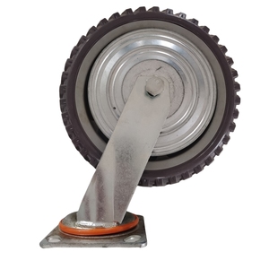 Fábrica Heavy Duty 4 5 6 8 Polegada Roda Quente À Prova de Vento Antiderrapante Ball Bearing Tipo Heavy Duty Rodízios Adequado para Carrinhos Flatbed - Product Image 5