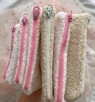 Pochette zippée personnalisée pour articles de toilette et de voyage, organiseur de cosmétiques pour femmes, sac à maquillage uni, vente en gros