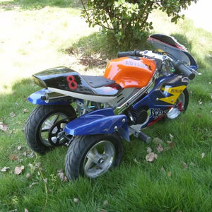 Vélo de poche <span class=keywords><strong>3</strong></span> roues 49cc à essence - Product Image 1