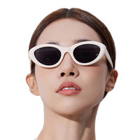 Vente en gros de nouvelles lunettes Tr90 Lunettes de soleil polarisées à monture Lunettes de soleil personnalisées avec logo tendance en acétate Protection des lunettes de soleil pour femmes et hommes