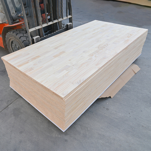 Planches de pin en bois de caoutchouc naturel, taille personnalisée, assemblées par joint de doigt, pour portes et armoires - Product Image 3