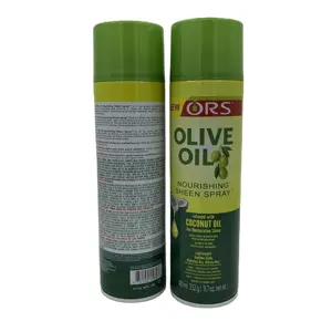 Spray de cabelo de azeitona forte para adultos, molde 472ml