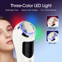 Appareil facial de haute qualité, outil de sculpture du visage, machine de massage chaude et froide rechargeable, appareil de soin de la peau du visage, produit de beauté