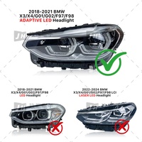 Module DRL jaune CSL pour BMW X3 G01 X4 G02 Pre-LCI F97 X3M F98 X4M OEM 63117466107 63117466108 Feux de jour jaune citron