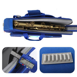 JINCHUAN अल्टो सैक्सोफोन ले जाने बैग हल्के भारत पट्टियाँ बाहरी जेब सक्सेना बैग - Product Image 3