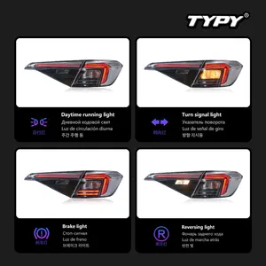 Conjunto de Luces Traseras LED para Honda Civic 11ª Generación (2022-2025), Conversión de Luces Traseras, Luces de Circulación Diurna, Intermitentes - Product Image 3