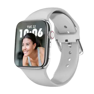 Huaqiangbei full touch screen ip68 waterproof fashion sports S7 NFC function BT call 1.9 big screen dt no 1 smart watch