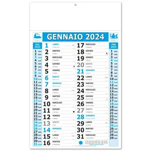 Calendario de pared mod. 257 artículos promocionales personalizados - Product Image 2