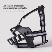 Nouvelle muselière respirante et buvable pour chien, anti-morsure, anti-évasion, anti-ramassage de débris, pour chiens de taille moyenne à grande, pour les promenades en extérieur