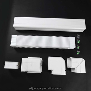 Couvre-tuyaux décoratifs en PVC pour climatiseurs extérieurs, pour conduites de <span class=keywords><strong>climatisation</strong></span>, vente chaude en Europe - Product Image 1