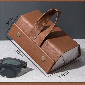 High Quality Pu Leather Hanging Boxes Foldable Jewelry Glasses Accessory <b>Storage</b> <b>Box</b> - Product Image 6