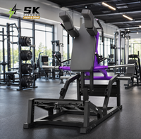 SKFITNESS Machine Hack Squat à charge par plaques, directement de l'usine chinoise, équipement d'entraînement de force, vente en gros, solution d'aménagement de salle de sport
