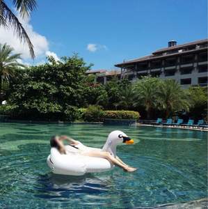 Popular Waterhan Juguete Inflable Flotante Personalizado Duradero para Piscina, <span class=keywords><strong>Cisne</strong></span> Blanco Grande para 1-2 Pasajeros, para Exteriores - Product Image 6