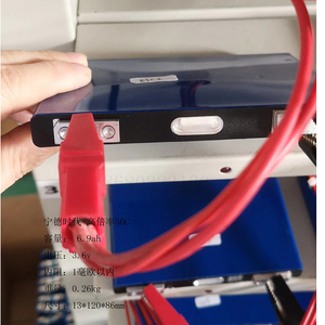แบตเตอรี่ลิเธียมไอออนแบบแท่งปริซึมชนิดกึ่งแข็ง  ความจุสูง 50C 3.7V 6.9Ah ชาร์จซ้ำได้  แคโทด LiCoO2 - Product Image 5