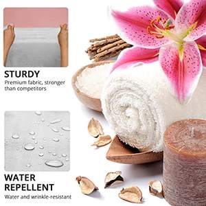 Hochwertige Einweg-Bettauflage aus Vliesstoff, Weiß, Wasserfest, 50 Stück/Rolle, 40g, OEM für Spa, Massageliege, Tattoo, Untersuchung, Krankenhaus - Product Image 4