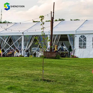 Tente de réception en aluminium pour <span class=keywords><strong>300</strong></span> places assises, 1000 personnes, pour mariages, églises, fêtes, événements sportifs, expositions, événements extérieurs, avec couverture en PVC, taille personnalisée, toutes dimensions - Product Image 6