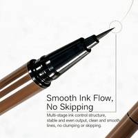 Eyeliner liquide ultra-fin de haute qualité à bas prix, lisse, séchage rapide, imperméable, longue tenue, maquillage cosmétique