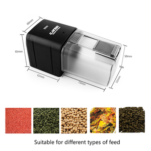 Akses Internet Nirkabel Tangki Ikan Pengumpan Otomatis, Waktu Mesin Makan APP Remote Kontrol Ikan Otomatis <span class=keywords><strong>Feeder</strong></span> - Product Image 2