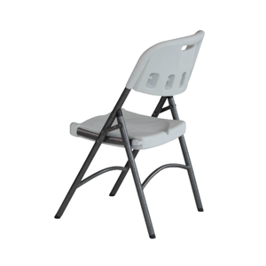 Chaises pliantes multifonctionnelles en plastique HDPE d'une capacité de chargement de 650 lb pour les réunions, les fêtes, le camping et la <span class=keywords><strong>location</strong></span> d'événements - Product Image 3