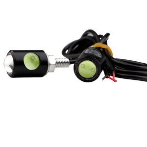 Feu de plaque d'immatriculation LED pour automobile et moto, 12V, double feu arrière décoratif haute luminosité type « œil de faucon » - Product Image 5