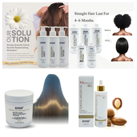 Botox Capillaire Soin Kératine Sans Formaldéhyde Professionnel Salon Lissant Défrisant Réparateur pour Cheveux Afro