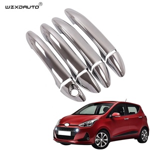 Accesorios Exteriores, Juego de 8 Cubiertas para Manijas de Puerta de Coche para I10, Cubiertas de Manija Cromadas de ABS - Product Image 2