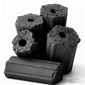 Lijiu ES-36 cục hình dạng vỏ tre than hoạt tính cho hookah-95% Hàm lượng tro độ ẩm thấp - Product Image 3