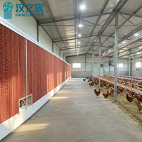 Équipement de ventilation pour serres, élevage et bétail – Panneau de refroidissement par évaporation en PVC/Aluminium 5090/6090/7060/090