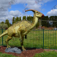 Dinosaure animatronique grandeur nature fait main de haute qualité pour parc d'attractions, costumes de dinosaures personnalisés pour attractions touristiques