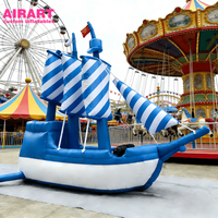 Bateau gonflable géant publicitaire pour plusieurs personnes, bateau gonflable géant pour accessoires de scène et canoë gonflable